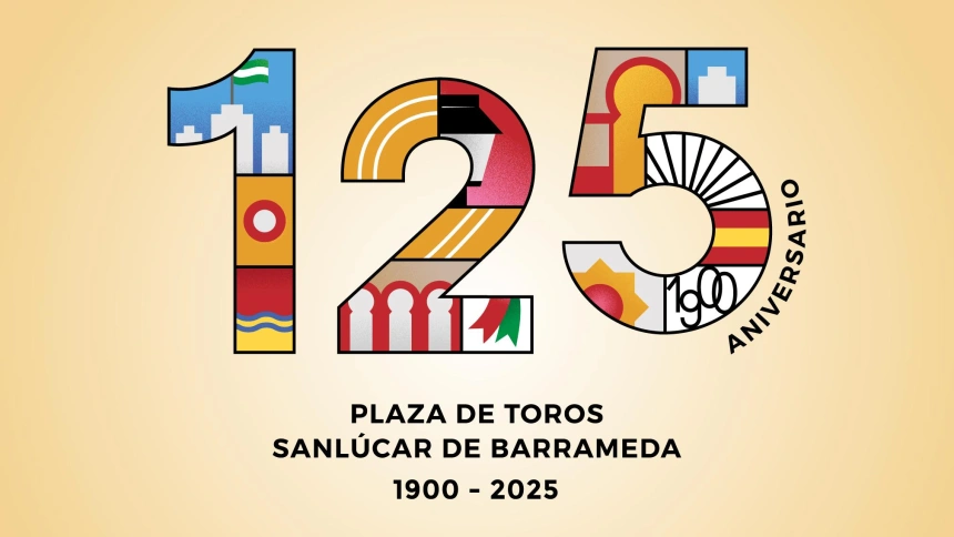 Logotivo del 125 aniversario del coso de El Pino