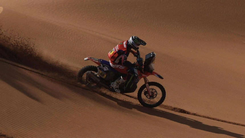 El español se llevó la etapa de este jueves como consuelo.