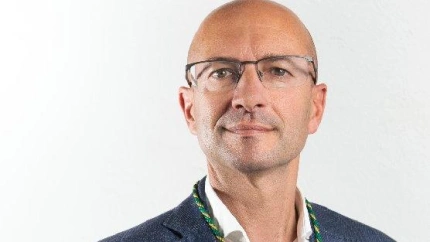 Gonzalo Muíños, de momento portavoz del grupo municipal socialista en el Concello de Santiago