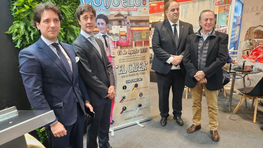 Presentación en FITUR del cartel de la retirada de El Capea en Guijuelo