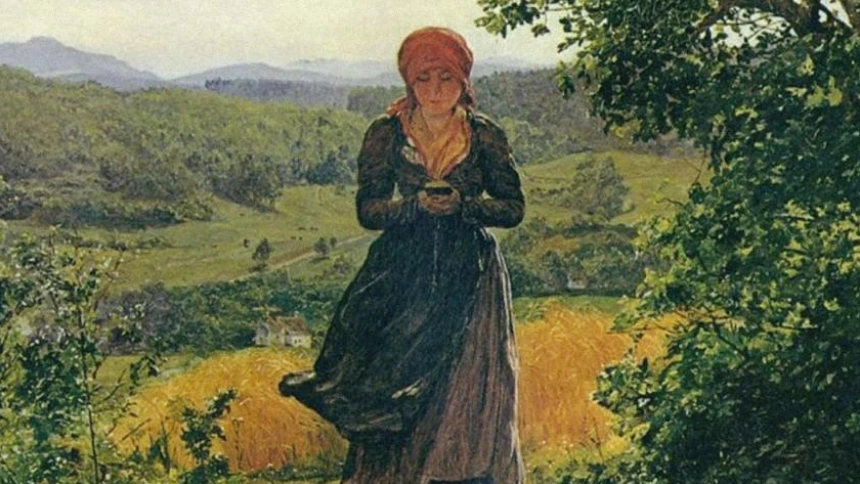 Waldmuller Ferdinand Georg - Die Erwartete