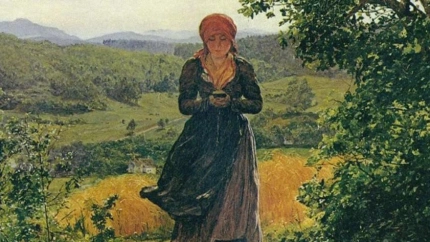 Waldmuller Ferdinand Georg - Die Erwartete