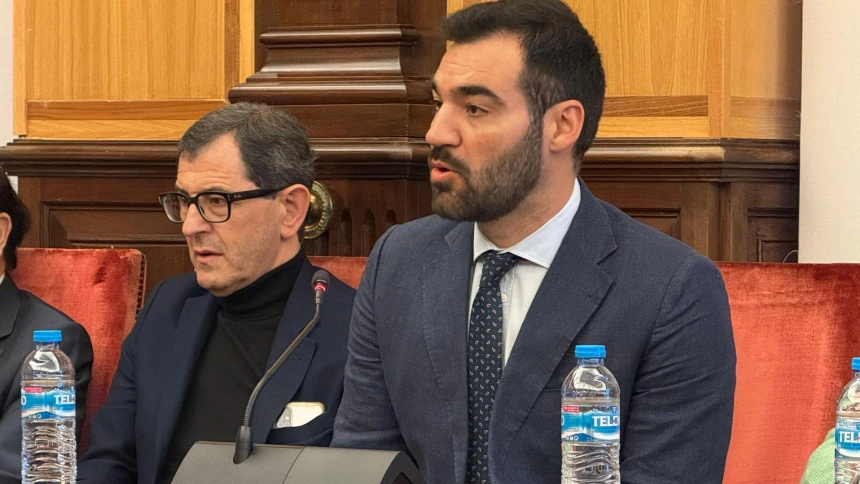 David Fernández, portavoz PP en el Ayuntamiento de León