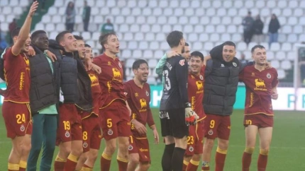 Los jugadores del Racing celebran la victoria contra el Córdoba.