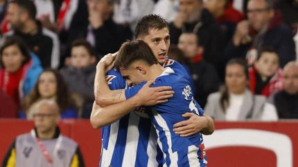 Gol de Kumbulla (Sevilla, 0 - Espanyol, 1)