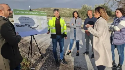 Diputación de Jaén refuerza la JV-2044: más seguridad y mejor acceso al campo
