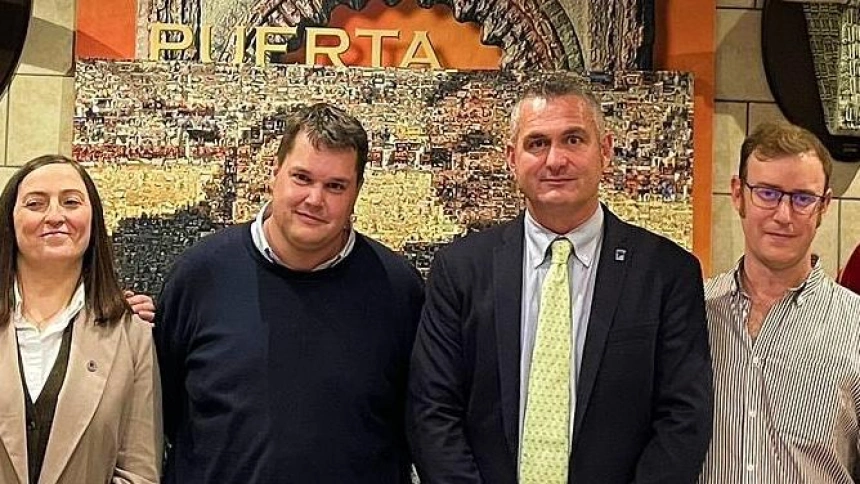 Carlos Gutiérrez y Roberto García Yuste, en El Albero