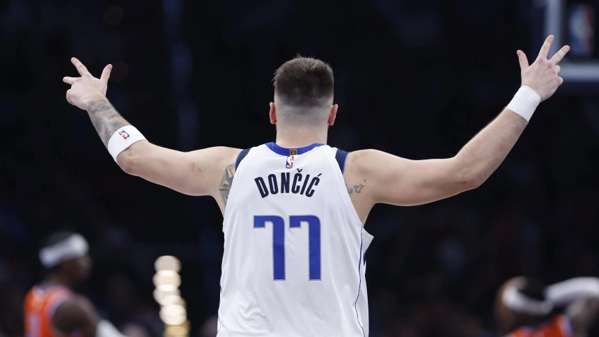 El de Navidad fue el último partido de Luka Doncic con los Mavericks.