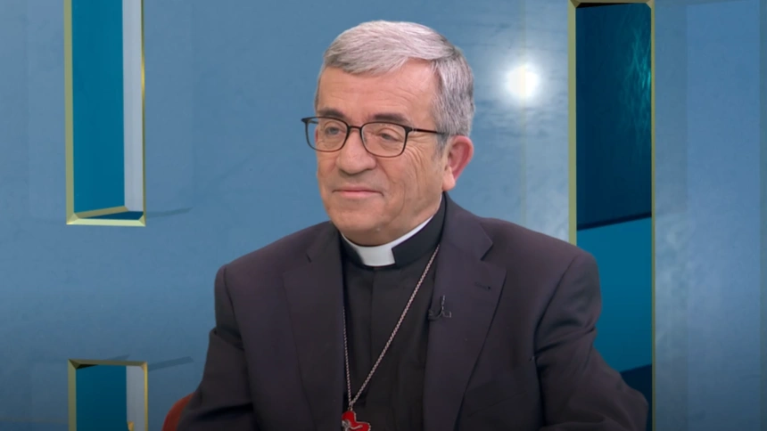 Monseñor Luis Argüello en una entrevista para el programa ‘Últimas Preguntas’ de La 2