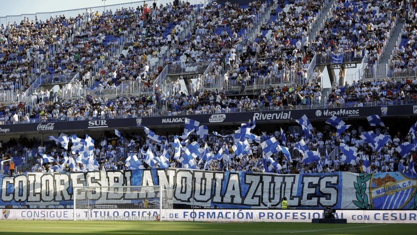 El Frente Bokerón ocupa una parte importante de la Grada de Animación