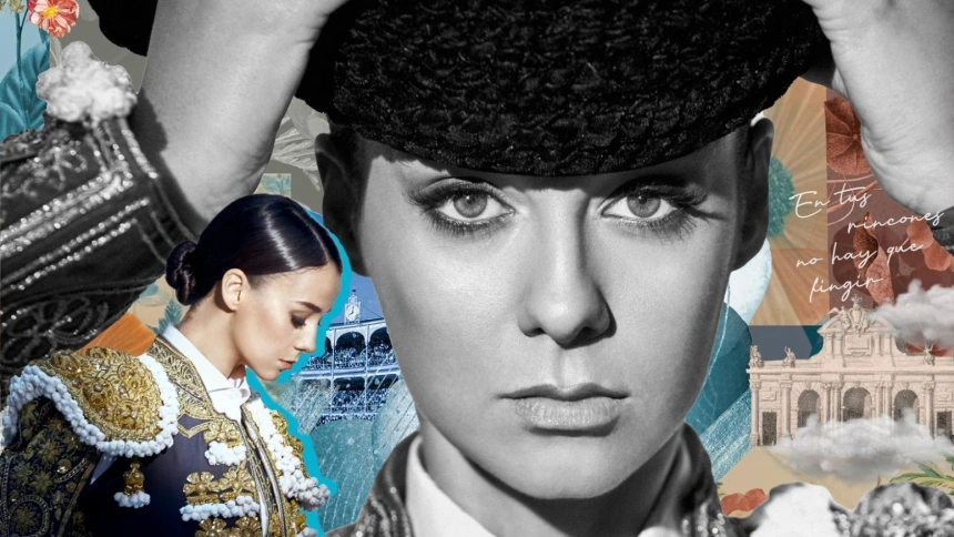 Detalle del cartel anunciador de la Feria de San Isidro 2025