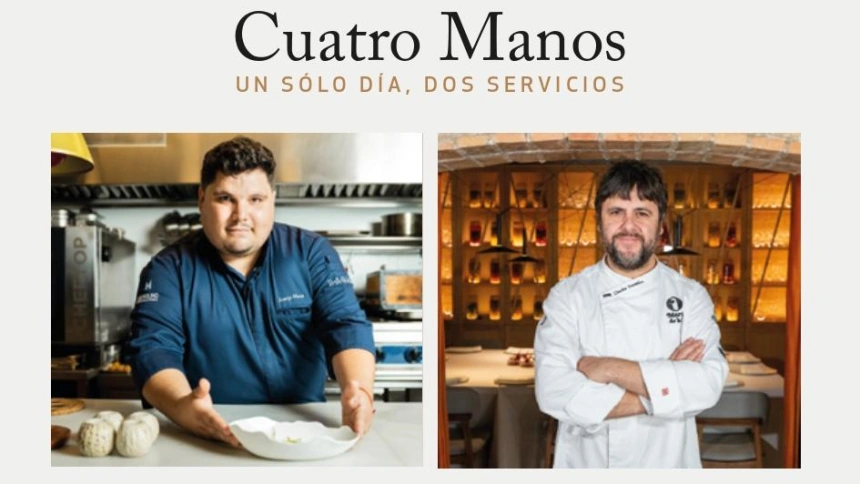 Menú a cuatro manos en María de la O