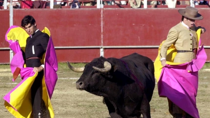 Cayetano Rivera y José Antonio Canales Rivera, al alimón en Zahara en 2003