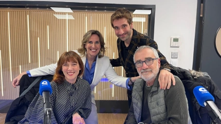 Javier Fesser, Ricard Farré y Lorena López