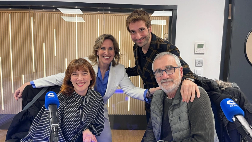 Javier Fesser, Ricard Farré y Lorena López