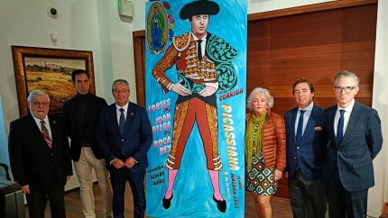 Presentación de la escenografía artística de la corrida Picassiana 2025