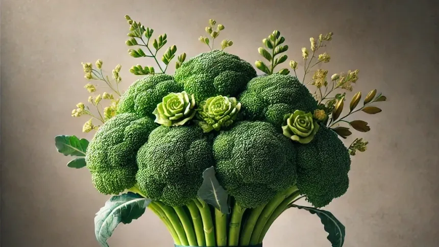 Un ramo de brócoli y verduras