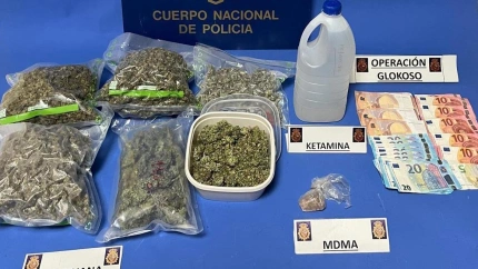 La Policía Nacional de Burgos detiene en la Operación “Glokoso” a dos individuos como responsables de un delito contra la salud pública