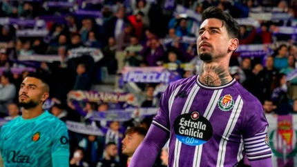 Luis Pérez, antes de comenzar un encuentro