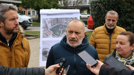 Antón Bao, responsable local del Bloque Nacionalista Galego (BNG) en Lugo