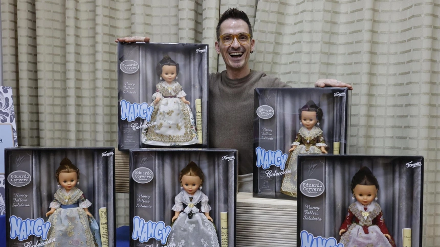 Edu Navarro indumentarista que ha vestido a las Nancys