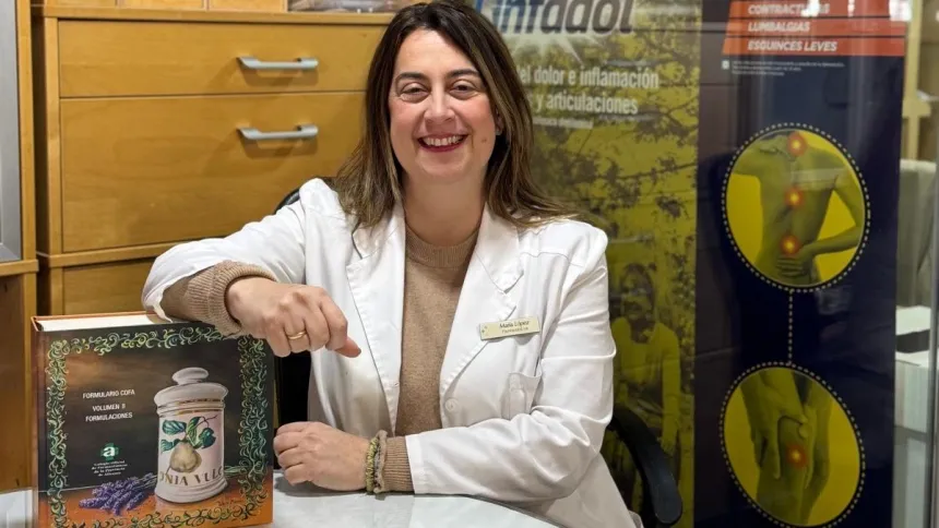 María López Naharro, Colegio de Farmacéuticos de Cádiz