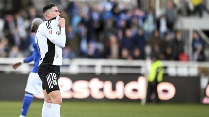 El Burgos CF deja escapar ante el Real Oviedo la victoria en El Plantío