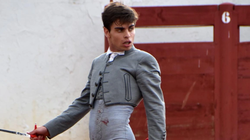 El novillero salmantino Jesús Yglesias