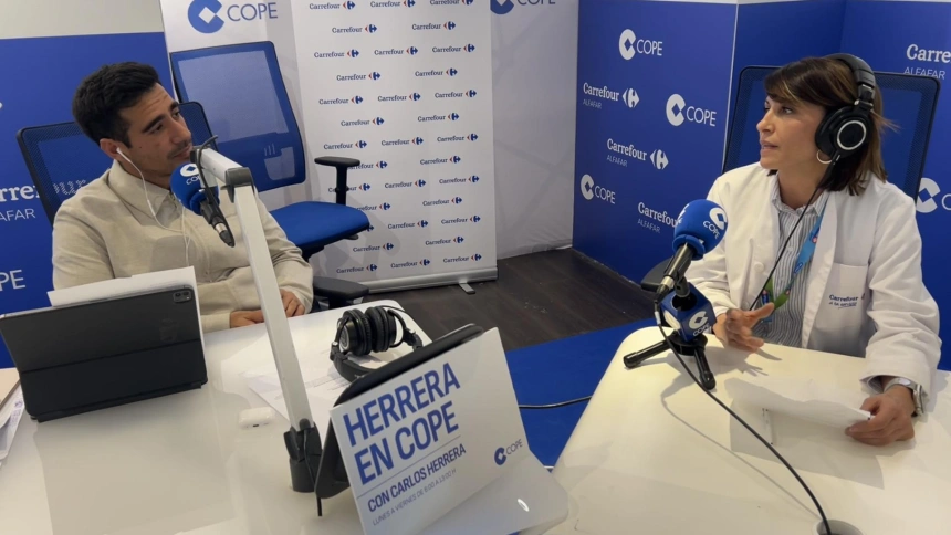 Elisabeth López Gil, responsable comercial de charcutería y carnicería en el Carrefour de Alfafar