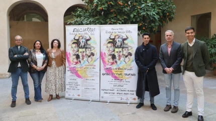 Presentación del festival taurino de Puebla de Sancho Pérez (Badajoz)