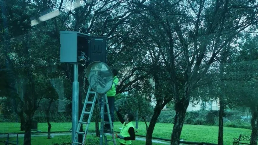 Instalación del radar fijo en Mérida