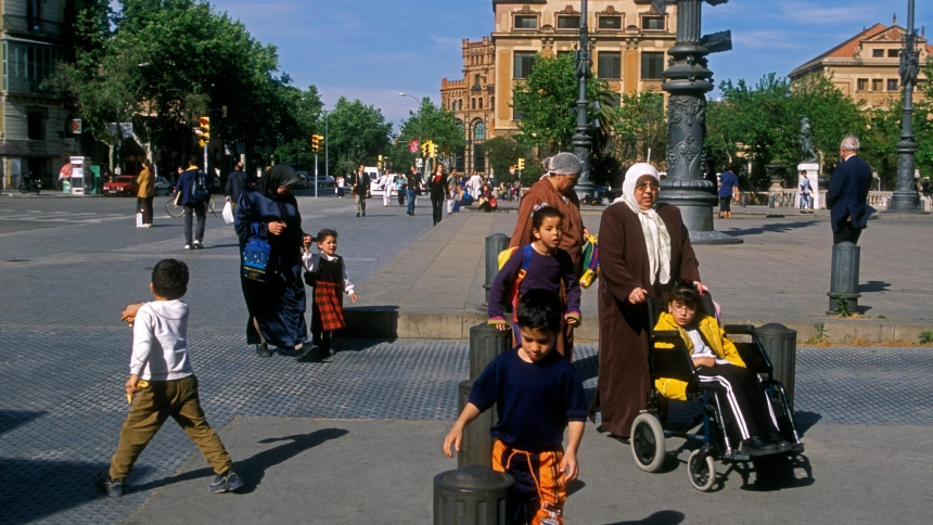 Inmigrantes en Barcelona