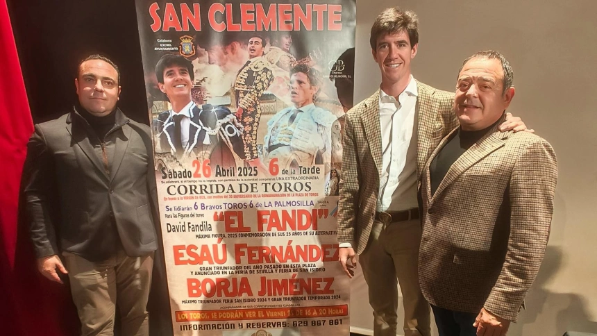 Presentacion de la corrida de toros de San Clemente