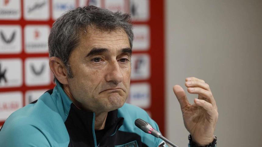 Ernesto Valverde, entrenador del Athletic