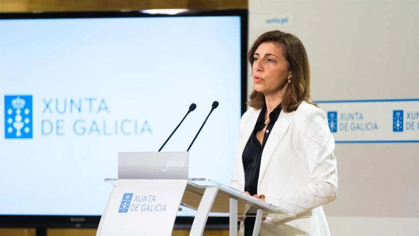 Ánxeles Vázquez es la conselleira de Medio Ambiente de la Xunta de Galicia