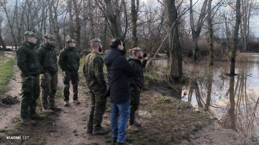 El Ejército acude de urgencia a San Esteban de Gormaz (Soria), donde piden la declaración de zona catastrófica