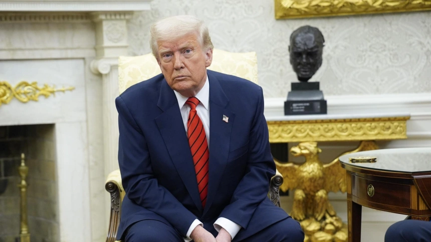 El presidente de Estados Unidos, Donald Trump, en una foto en el Despacho Oval