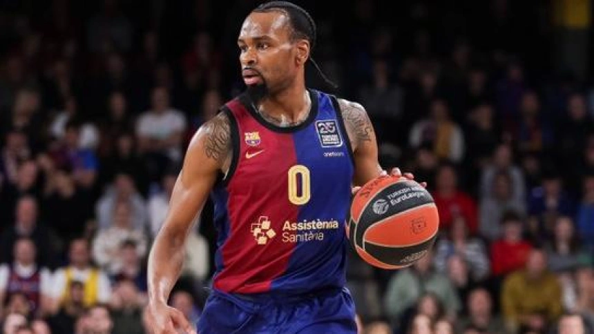 Kevin Punter, en el FC Barcelona - Partizan
