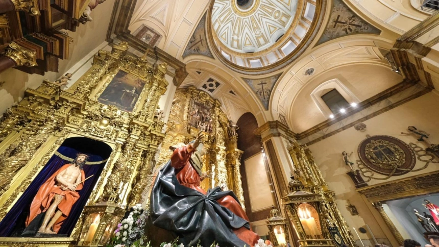 El esperado regreso de La Dolorosa a su templo, la Iglesia penitencial de la Santa Vera Cruz