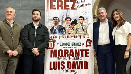 Presentación de la corrida de toros de Jerez de los Caballeros