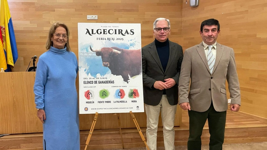 Presentación del elenco ganadero de la Feria Real 2025 de Algeciras