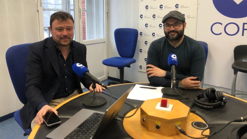 David Ortega, responsable de desamiantados del Grupo Dados en COPE