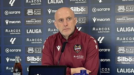 Calero, en la previa del partido ante el Castellón