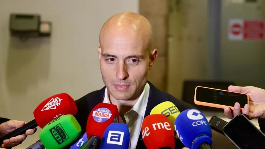 David Guerra, presidente del Sporting