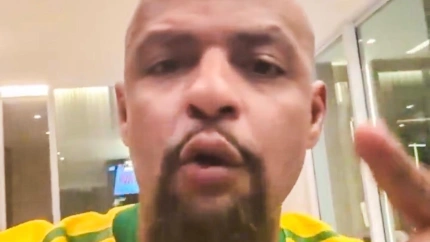 Felipe Melo, en sus redes sociales