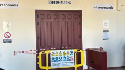 Imagen de la puerta de acceso al tendido alto del 5 en Las Ventas