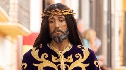 Imagen del Cristo del Rescate de Paso Blanco de Lorca