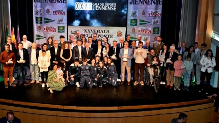 Jaén celebra su deporte: 31 premios en la XXVI Gala del Deporte Jiennense