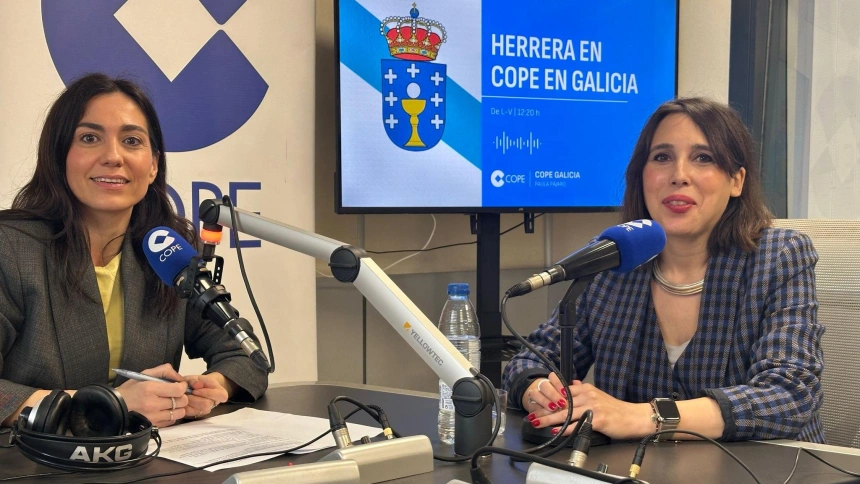 María Jesús Lorenzana, Conselleira de Economía e Industria, en COPE Galicia