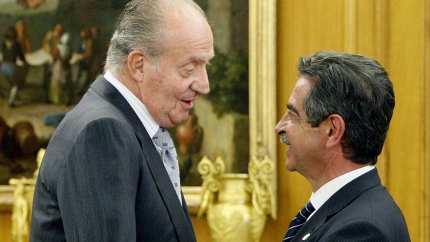 Juan Carlos I y Miguel Ángel Revilla